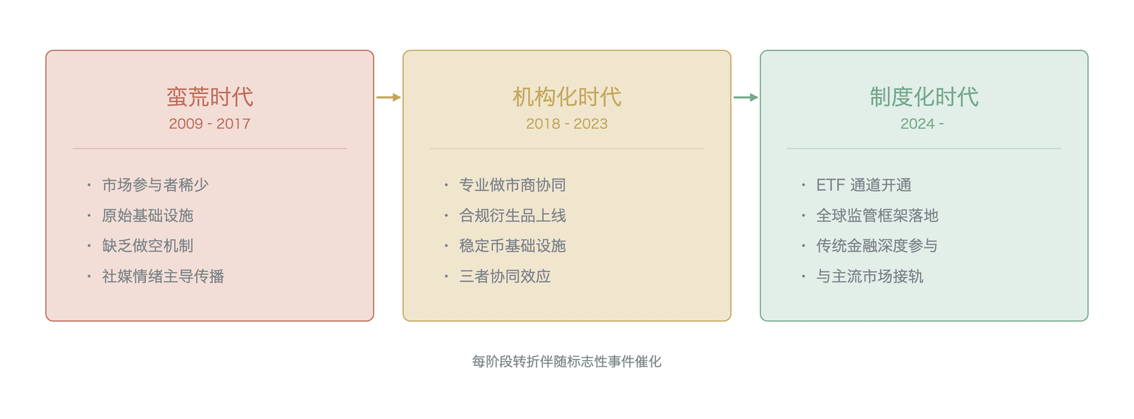 三阶段演化的驱动因素与效率特征